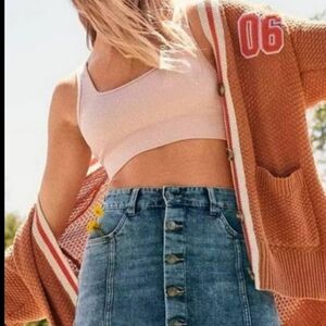 NEW |Aerie |  Varsity Cardigan Sweater